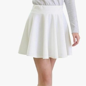 Off-White skirt, xxl. Elastic waist
